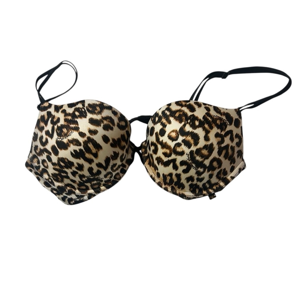 Victoria’s Secret Leopard Print Push-Up Women's Bra 34D